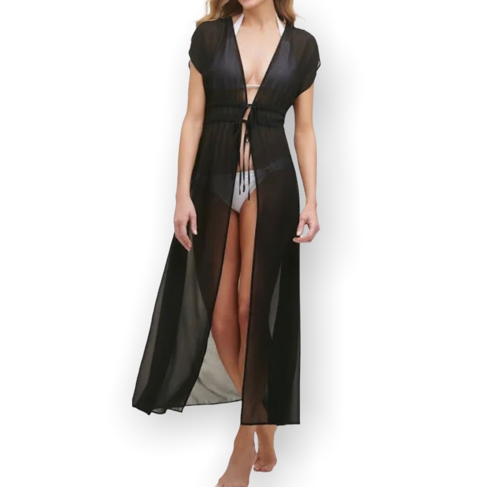 NWT Calvin Klein Sheer swim cover